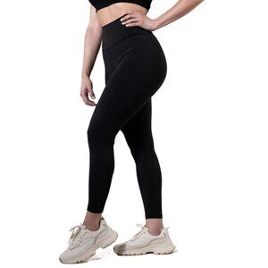 Perfect Leggings - Black Tummy Control Compression High Waist Stretch